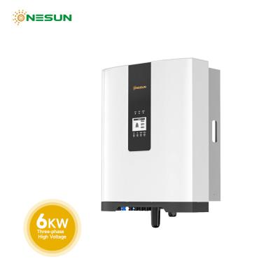 China ONESUN Inverter Factory Mppt On/Off Grid 3 Phase Solar Inverter 6Kw With Wifi 505*220*570mm for sale