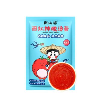 China NANSHANPO Tomato Soup 650g Tomato Sauce Concentrate Sour Sauce 6972439822994 for sale