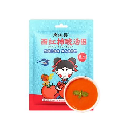 China NANSHANPO sour soup healthy food delicious bagged tomato sauce for soup 6972439823274 for sale