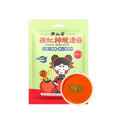 China NANSHANPO bagged tomato soup base tomato sauce hot pot condiments 6972439823267 for sale