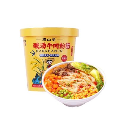 China NANSHANPO Natural Food Ramen Free Sample Low Calorie Chinese Instant Noodles Instant Noodles for sale