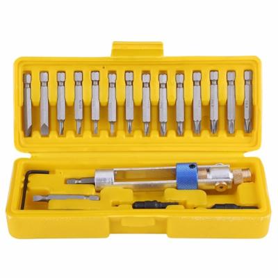 China Household Tool Kit 20PCS Part Time Drill Driver Multi Function Screwdriver Screw Power Tool Kit for sale