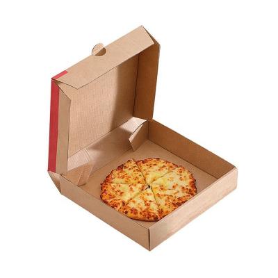 China Recyclable Wholesale Custom Logo Printed 6/8/10/12/14/16/18/20 Inch Pizza Paper Box for sale