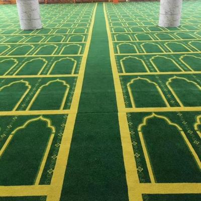 China Cheap Custom Anti-fire 3D Prayer Printing Muslim Handmade Blanket For Sale for sale