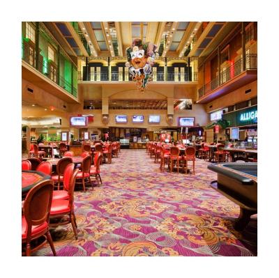 China High quality casino club fire resistant mat washable, casino mat for sale