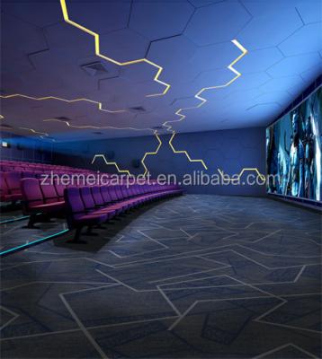 China Hot Selling Eco-friendly.anti-slip.water-proof Axminster Cinema Carpet for sale