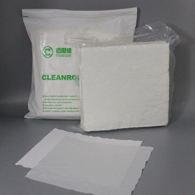 China 6 Cleanroom van ' *6 ' 100pcs 180g Class10 -100 Microfiber Wisser voor Industrieel Te koop