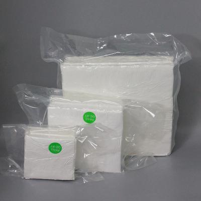 China het Pluksel van 12*12inch 100pcs 175g - de vrije Schone Wissers die van Polyestermicrofiber Cmobile-het Materiaal van de Telefooncamera schoonmaken Te koop