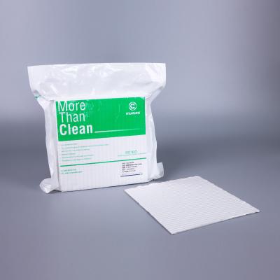 China antistatischer Cleanroom 6x6 Microfiber wischt sicheres elektrostatische Entladungs-Reinigungs-Gewebe ab zu verkaufen