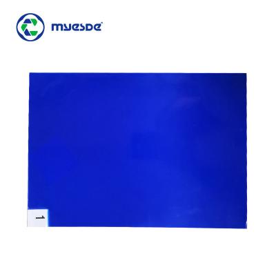 China recinto limpio Mat Dust Removal Cleanroom Tacky pegajoso Mats For Cleanroom Floor de la pulgada 18x36 en venta