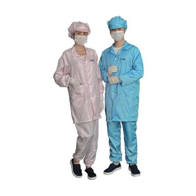 China paño de alta temperatura antiestático del ESD del diseño de la ropa del esd de la esterilización de adaptación tridimensional de la suavidad y de la piel en venta