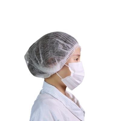 Chine Chapeau protégé de la poussière d'ESD de chapeau de papillon d'Esd de preuve de travail sûr de polyester de Cleanroom adapté aux besoins du client par chapeau de Cleanroom à vendre