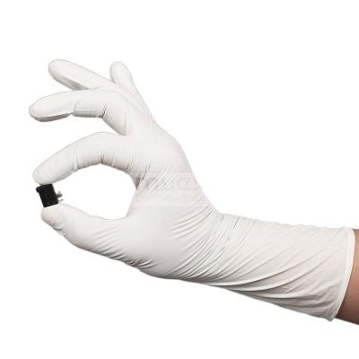 중국 300mm / 12 Inch Cleanroom Nitrile Gloves For Class 100  ISO 판매용