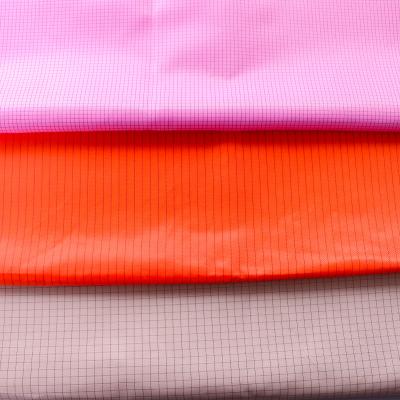 China 150D 2/3 Twill ESD Fabric For Electrostatic Cleanroom Garments for sale