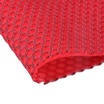 China 100% Air Mesh Fabric For Mattress Honeycomb 3d Memory Polyester Sandwich Mesh Fabric for sale