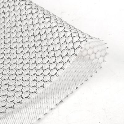 China Wholesale Memory 3D Sandwich Mesh Fabric For Mattress Honeycomb 3D Breathable Air Mesh Fabric for sale