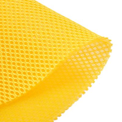 China 100% Memory Polyester Air Mesh Sandwich Fabric For Car Seat 150-300gsm Soft 3d Shoe Mesh for sale