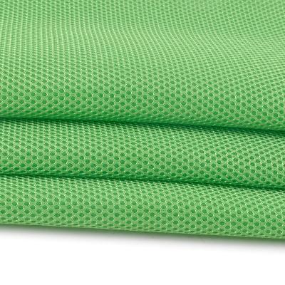 China 100% Polyester Memory Warp Knitted Sandwich Air Mesh 150-300gsm 3d Air Mesh Fabric For Shoe for sale