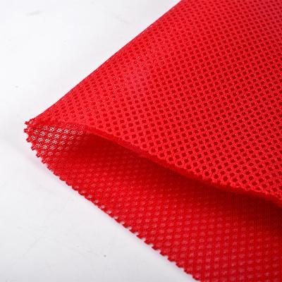 China Factory Direct Sale Breathable Memory Polyester Sandwich 3d Air Mesh Fabric Low Price 3d Spacer Mesh Fabric for sale