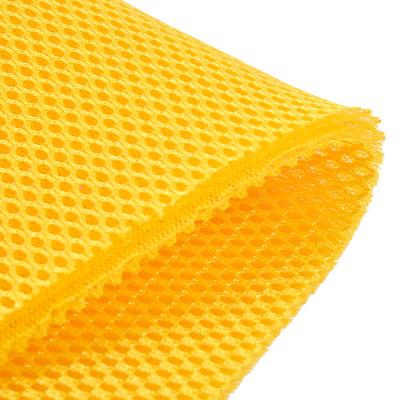 China Memory 3D Air Mesh Fabric For Knapsack And Shoes Comfortable Rpet Mesh Fabrics Soft Polyester Sandwich Mesh for sale