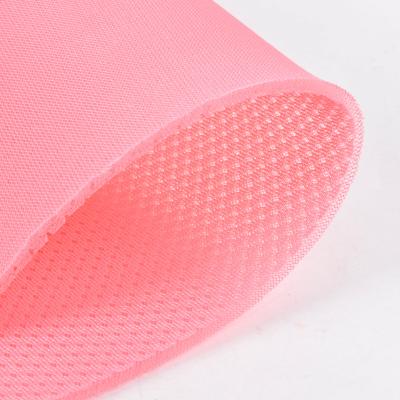 China Memory Sport Shoes 100% Polyester 3d Knitted Sandwich Air Mesh Fabric Washable 3d Mesh Fabric Spacer for sale