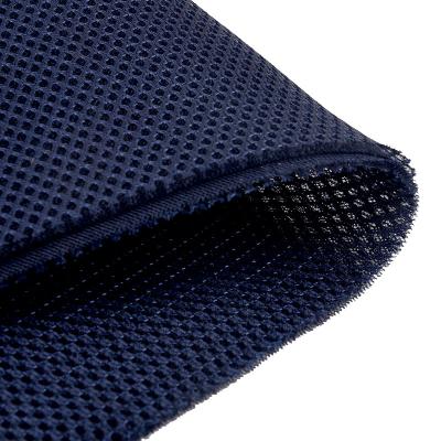 China Soft Memory Polyester Warp Knitted Sandwich Air Mesh Eco Friendly 3D Spacer Air Mesh Fabric for sale