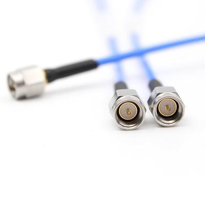 China High Quality RF Connection Teruilai 18GHz SMA Male RF Coaxial Cable Set For . 086/.141 cable lengths 100mm for sale