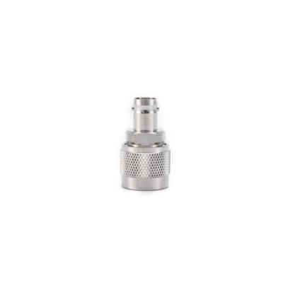 China Frequency up to DC~4GHz Factory Directly Sell Brass Nickel Plated RF Coaxial Connector N Male (Plug) to BNC Female (JACK) Adapt for sale