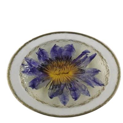 China Tea Drinks Open to Book a Custom Pattern of Dry Blue Lotus (Summer 2022) for sale