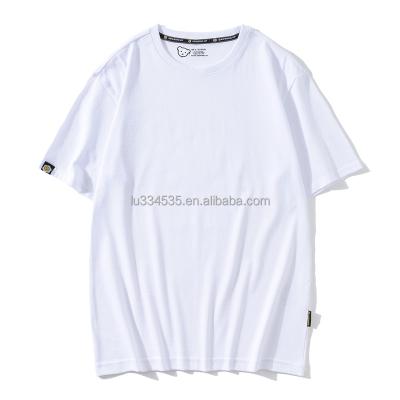 China wholesale custom logo printing t-shirt Anti-wrinkle custom logo factory custom t-shirt designs blank sublimation men custom t-shir for sale