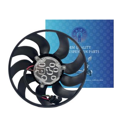 China Volkswagen Sharan ventilador de enfriamiento automático con 600W y cableado extendido en venta