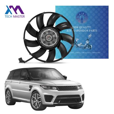 China 600W Car Radiator Electric Cooling Fans with Long Wire Range Rover Sport 2004-2018 LR025965 for sale