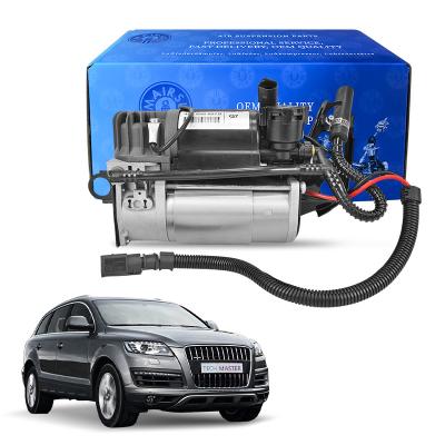 China Audi Q7-2002-2016 getest voor verzending Air Ride Suspension Compressor 4L0698007 4L0698007B/D 4L0698007A Te koop