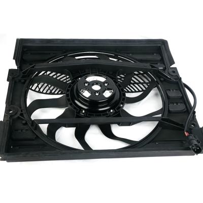 China BMW Auxiliary Fan Assembly E38 E52 Car Radiator Electric Cooling Fans 64546921383 64548380774 for sale