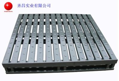 China Single Face 2- way Metal Galvanized Steel Pallets 1200 mm*1000 mm*150 mm for sale