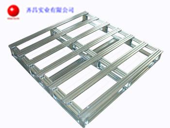 China Galvanized 2 way / 4 way warehouse pallet , stacking pallets Strong Durable for sale