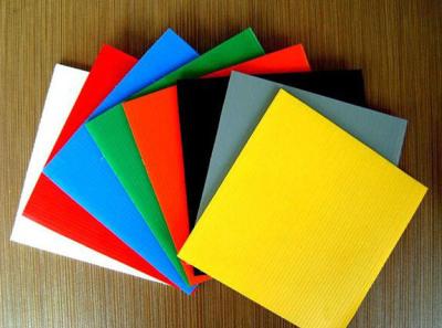 China Fire - Retardant Anti - Aging PP Hollow Sheet Coroplast Boards For Turnover Boxes for sale