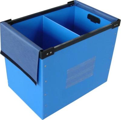 China Clothes / Books Coroplast Corrugated Plastic Boxes For Moving / Packing / Storage for sale