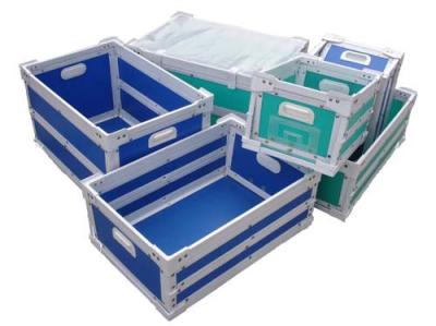 China Moistureproof Corrosion Resistance Plastic Moving Boxes Correx Box For Food / Drink for sale