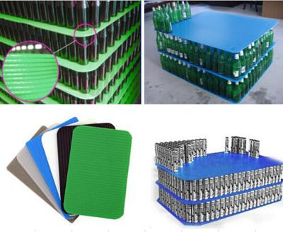 China Waterproof Durable polypropylene corrugated sheet PP Correx Divider Boards For Glass Bottles for sale