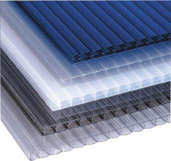 China Waterproof Eco Friendly greenhouse twin wall polycarbonate sheet 4mm 8mm 10mm for sale