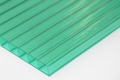 China Sound Insulation UV Coated Polycarbonate Greenhouse Panels For Office Building for sale