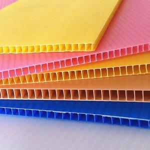 China Recyclable rigid fade resistance Coroplast Sheets Correx Plastic Sheets for sale