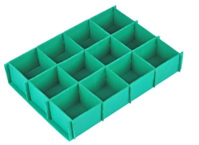 China 4x8 Anti - Static Corrugated Corrugated Plastic Dividers With ISO9001 / SGS / RoHS for sale