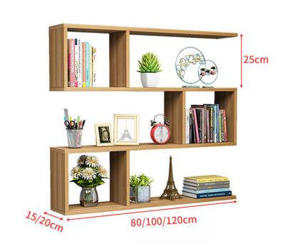 China The sustainable storage rack is made of wood that can hold books, plants other items. It is very convenient to use xieyoufeg8 wall space for sale