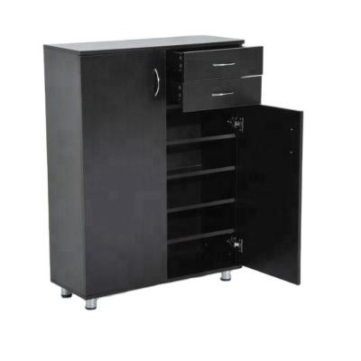 China (Other) Drawer base adjustable black storage cabinet with door and drawer for sale