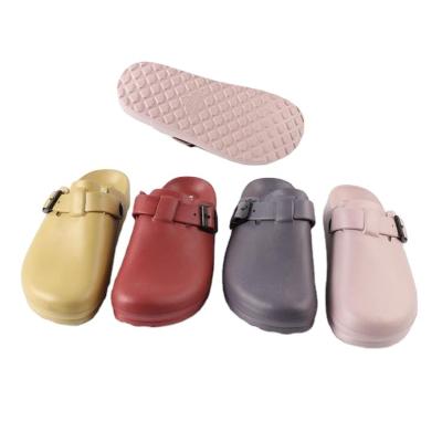 China Anti Static Eva Safety Shoes Women Men Anti Skid Superstarer Clogs Nursing Shoes for sale