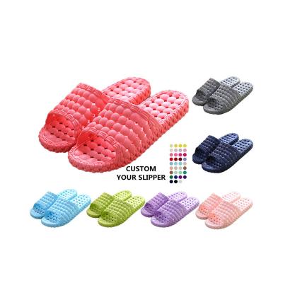 China Fashion Trend Superstarer Home Shower Non-Slip Quick Dry Unisex Slippers PVC Massage Healthy Slippers for sale