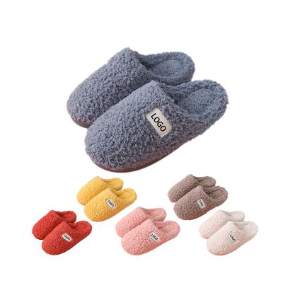 China Wholesale Winter Indoor Sale Waterproof Ladies Home Slide House Furry Plush Slippers For Women for sale