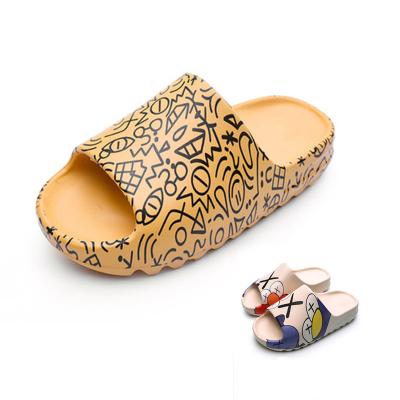 China Wholesale Summer Cute Adult Cute Men Fashion Trend Superstarer Printing Indoor Soft Slippers, Home Slide Sandal for sale